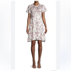 Rebecca Taylor Esmee Floral Dress silk blend size 8